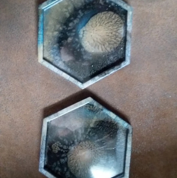 Handcrafted coasters. - Picture 4 of 4